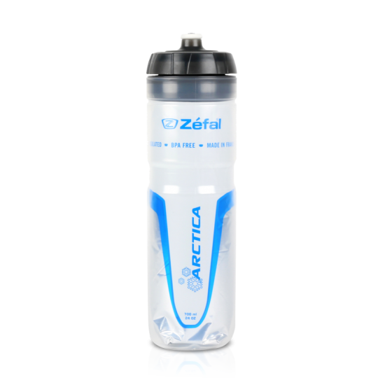 Bidon ZEFAL Arctica 750ml - izolat termic Alb Bidon ZEFAL Arctica 75 Grip-Cap 750ml izolat termic - White