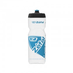Bidon ZEFAL Shark 80 Grip-Cap 800ml - Transparent/Blue Bidon ZEFAL Shark 80 Grip-Cap 800ml - Transparent/Blue
