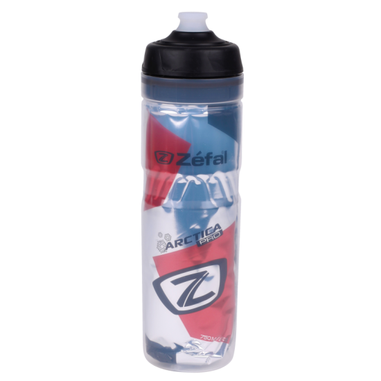 Bidon ZEFAL Arctica Pro 750ml - izolat termic Rosu Bidon ZEFAL Arctica Pro 75 Pro Cap 750ml izolat termic - Red