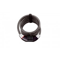 Incuietoare Cablu ZEFAL K-Traz C12 Cifru 12mm/185cm - Black