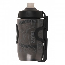 Suport bidon ZEFAL Pulse Z2 + bidon Sense Pro 50 - Smoked grey Suport bidon ZEFAL Pulse Z2 + bidon Sense Pro 50 - Smoked grey