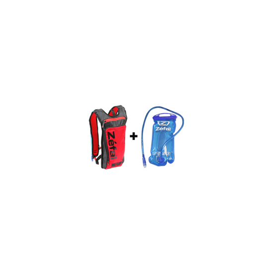 Rucsac hidratare ZEFAL M Z-Hydro - Negru/Rosu