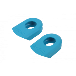 Protectii Brate Pedaliere ZEFAL Crank Armor - Cyan Blue