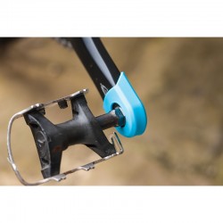 Protectii Brate Pedaliere ZEFAL Crank Armor - Cyan Blue